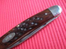 Vintage Italian Pick bone Knife GESCO Two Blade "Premier K5 ITALY" Pick Bone - New Old Stock!