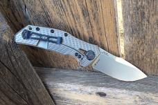 Zero Tolerance 0308 Folding Knife Coyote Tan G-10/Ti Handle SW 20CV Blade - New