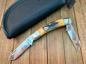Cattaraugus Cutlery by Canal Street Cutlery For the 35th Anniversary of the KCC Whittler Sambar Stag