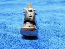 New 9'' Italian Stiletto Brazilian Horn Bayonet Blade by Giovanni Beltrame Maniago Italy 3