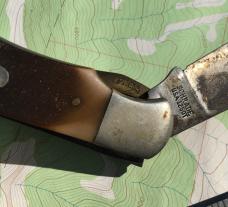 Schrade Old Timer 1250T USA Liner Lock Folding Knife