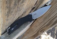 Zero Tolerance 0357 A/O Knife Black G-10 Handle 20CV Stonewash Blade - New