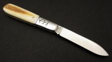 RARE 1/18 2014 GEC #15 TC Genuine Sawyer Barlow 3rd Cut Stag Campagna SFO Great Eastern Cutlery