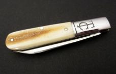 RARE 1/18 2014 GEC #15 TC Genuine Sawyer Barlow 3rd Cut Stag Campagna SFO Great Eastern Cutlery