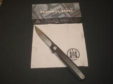 Komoran Carbon Fiber Flipper Knife Tip-Up Deep Carry Pocket Clip w Bearing Pivot New in Box