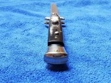 New 9'' Italian Stiletto Brazilian Horn Bayonet Blade by Giovanni Beltrame Maniago Italy 6
