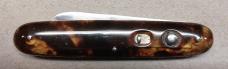 3 3/4" Schrade Cut Co Double Blade Switchblade 