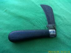 Gesco Hawkbill Pruner Knife Wood