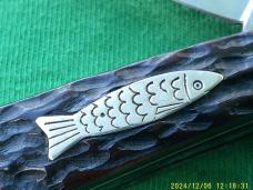 Charlescraft Germany trapper Fish Knife Bone Scaler