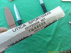 Utica Sportsman Knife Axe Combo in Box