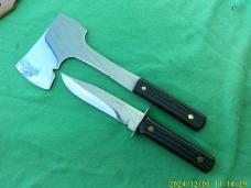 Utica Sportsman Knife Axe Combo in Box