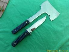 Utica Sportsman Knife Axe Combo in Box