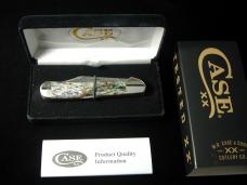 Case xx Smooth Genuine Abalone Mini Copperlock Knife 12020 USA Made NIB 81749L SS