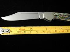 Case xx Smooth Genuine Abalone Mini Copperlock Knife 12020 USA Made NIB 81749L SS