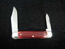 Great Eastern Cutlery GEC Ruby Red Springfield Bone Lil Cowboy Stockman Knife NIT 661225 Made USA