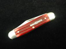 Great Eastern Cutlery GEC Ruby Red Springfield Bone Lil Cowboy Stockman Knife NIT 661225 Made USA