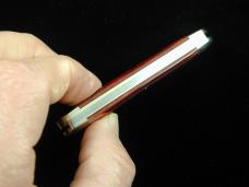 Great Eastern Cutlery GEC Ruby Red Springfield Bone Lil Cowboy Stockman Knife NIT 661225 Made USA