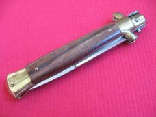 Vintage 9" Rosewood Bayonet BLADE ITALIAN STILETTO Switchblade Knife