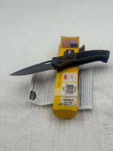 Buck Impact Push Button Auto Knife 0898GRS Sliding Safety Lock New In Box Made In USA Discontinued