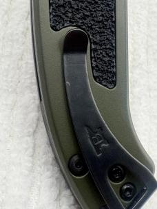 Buck Impact Push Button Auto Knife 0898GRS Sliding Safety Lock New In Box Made In USA Discontinued