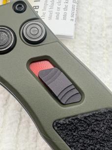 Buck Impact Push Button Auto Knife 0898GRS Sliding Safety Lock New In Box Made In USA Discontinued