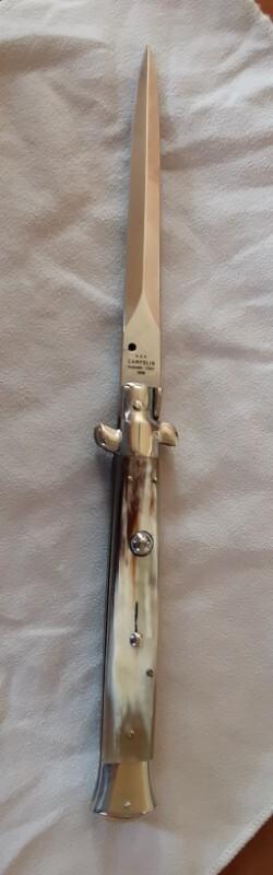 A.G.A. CAMPOLIN 2018 11in. Picklock Brazilian Horn Dagger Blade A.G.A. CAMPOLIN 2018 11in. Picklock Brazilian Horn Dagger Blade