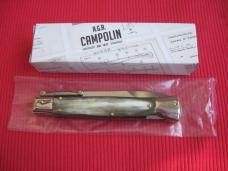 Italian Limited Edition Manual Open Swing Guard Stiletto Knife - A.G.A CAMPOLIN Italy