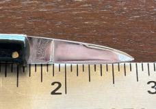 Rare Miniature Ackermannchen Switchblade Knife, INOX Over Patent, By Donimo Mazzoli In Italy