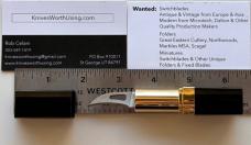 Vintage United Cutlery Lipstick Twist Out Mini Knife, Taiwan, Unused