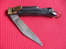 Vintage Unique Deer Foot Leverlock Switchblade Knife
