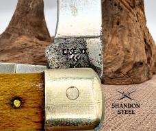 Case XX USA 5254 Vintage 1986 Trapper Folding Pocket Knife - GENUINE STAG (04)