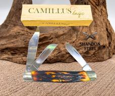 Camillus  78 USA Sword Brand 3 Blade Stockman Pocket Knife With Original Box -37