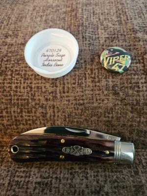 Gec 47 Purple Sage Horsecut India Bone 