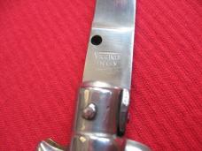 Vintage VIRGINIA 9" Italian STILETTO Horn Switchblade Knife.