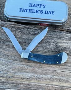 CASE XX ** 2018 FATHER'S DAY MEDITERRANEAN BLUE BONE SMALL SADDLEHORN SMALL SADDLEHORN