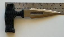 Vintage Blackjack Highland Dirk Push Dagger Knife, Japan, Original Sheath, Unused 