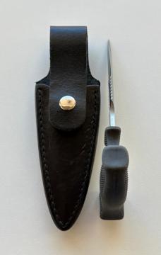 Vintage Blackjack Highland Dirk Push Dagger Knife, Japan, Original Sheath, Unused 