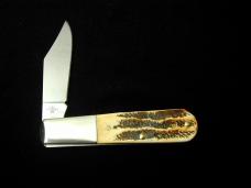 Case xx 6.5 Bone Stag Barlow Knife 65339 USA Made 2024 6.51009 1/2 SS