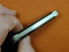 Great Eastern Cutlery GEC Smooth Black Ebony Wood Lil Cowboy Stockman Knife NIT 661225 Made in USA
