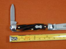 Great Eastern Cutlery GEC Amber Worm Groove India Bone Lil Cowboy Stockman Knife NIT 661225 Made USA