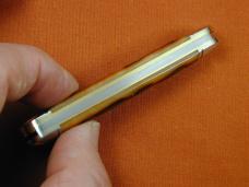 Great Eastern Cutlery GEC Amber Worm Groove India Bone Lil Cowboy Stockman Knife NIT 661225 Made USA
