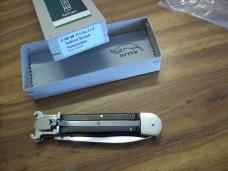 Hubertus Knife Shellpuller Patronenzieher Solingen Large Size 11 Exotic Black Ebonywood UNUSED NIB.