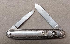 Schrade Cut Co 3 3/8" Sterling Double Blade 