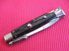 NEW ARMANDO BELTRAME HORN Swing Guard Bayonet Blade ITALIAN STILETTO Knife