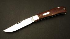 Great Eastern Cutlery #42 Missouri Trader Lockback Brown Burlap Micarta GEC 421125LB
