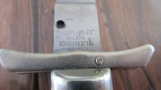 VERY RARE RIZZUTO ESTILETO Milano Stainless Steel Tang Stamp 10-3/4" LOCK BACK Switchblade MINT !