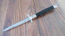 VERY RARE RIZZUTO ESTILETO Milano Stainless Steel Tang Stamp 10-3/4" LOCK BACK Switchblade MINT !
