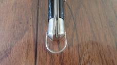 VERY RARE RIZZUTO ESTILETO Milano Stainless Steel Tang Stamp 10-3/4" LOCK BACK Switchblade MINT !