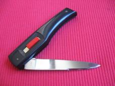 Vintage Italian Collini Flylock Slide Button "INOX PATENT" Switchblade Knife