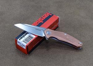 Kershaw Mini Natrix Sub-Frame Lock Knife Copper D2 Blade - New